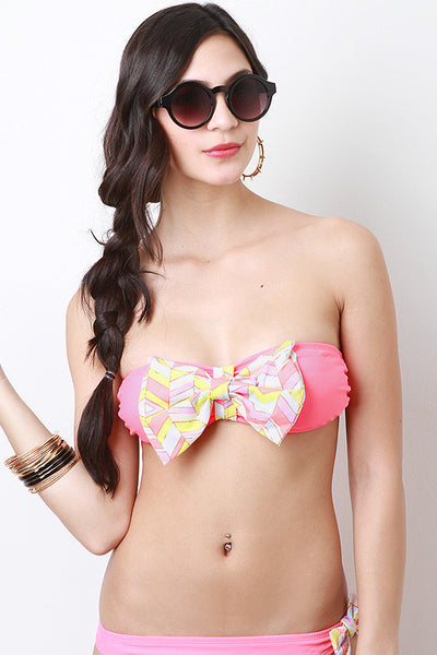 Frontal Direction Bikini Top