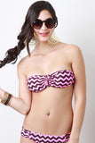 Zig Zag Lust Bikini Top