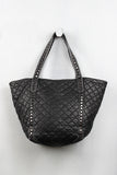 Quilted Metallic Leather Bag