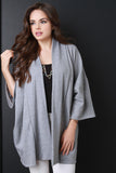 French Terry Kimono Cardigan