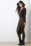 Jersey Drape Skirt Leggings