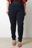 High Waist Crepe Pants