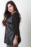 Cross Cut-Out Front Top