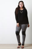 Button Back Sweater Top