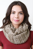 Weft Double Knit Scarf