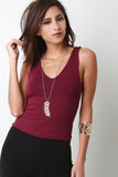 V-Neck Sleeveless Tank Top