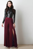 Vent Slit Palazzo Pants