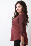 Friday Love Thermal Raglan Top