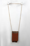 Leopard Flap Suede Fringe Pouch Bag