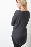 Thermal Knit Long Sleeve Top