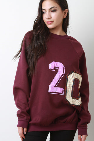 Number 20 Long Sleeves Sweatshirt