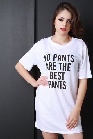 No Pants Long Tee