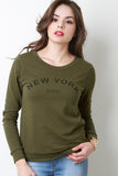 New York Soho French Terry Sweatshirt