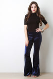 Velvet Flared Bottom Pants