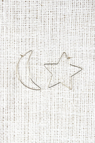 Night Sky Wire Earrings