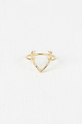 Deer Horns Ring